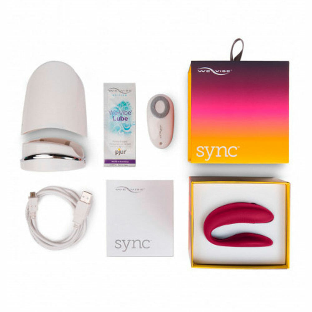 We Vibe Sync Rot Lieferumfang
